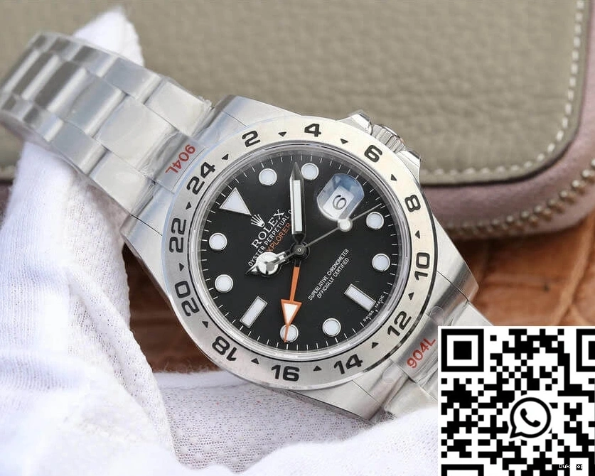 904L Steel V4 Factory GM Explorer Stainless Rolex M216570-0002 1203